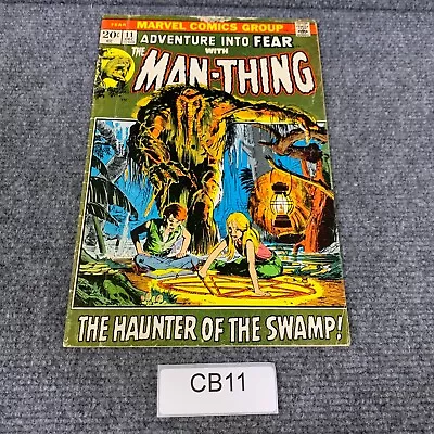 Adventure Into Fear #11 Man-Thing • 1st Nexus Of All Realities • Marvel 1972 • $24.99