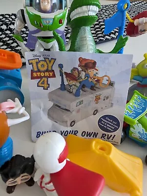 McDonald's 2019 TOY STORY Disney Pixar BUILD RV Lot • $10