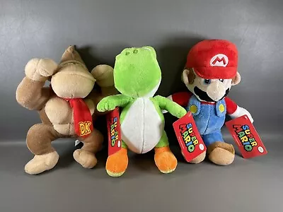 Super Mario Plus Lot Of 3 10  Mario Yoshi & Donkey Kong Good Stuff • $19.95