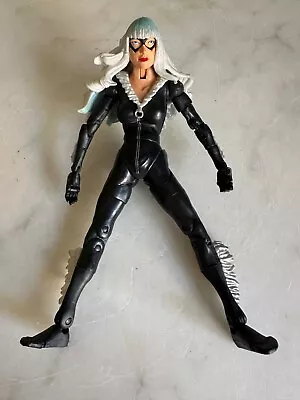 BLACK CAT Marvel Legends Spiderman Sinister Six Toy Biz 2004 • $5.99