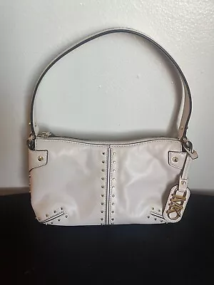 Michael Kors Astor Large Studded Leather Shoulder Bag • $95