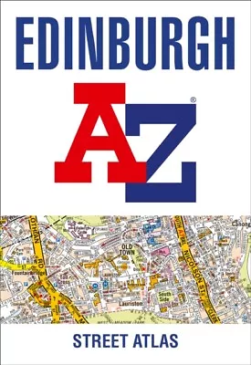 Edinburgh A-Z Street Atlas By A-Z Maps  NEW Book • £8.19