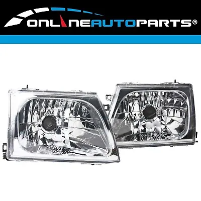 $118.93 • Buy LH+RH Replacement Headlights Pair For Toyota Hilux SR5 2001-2005 Left Right L+R