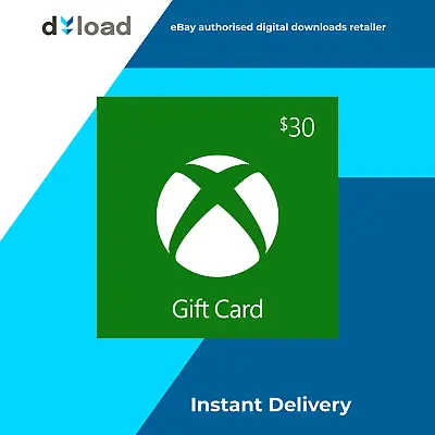 Microsoft Xbox Store Gift Card $30 - NTSC (US/Canada) - 360 One Series X|S • $30