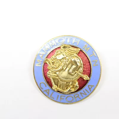 Mammoth Mountain California Pin Brooch Lapel Enamel Collectible Souvenir • $7.98