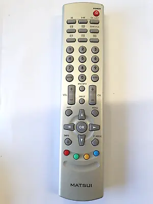 Genuine Matsui  P4084-4 Tv Lcd Remote Control • £8.95