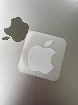 Genuine Original White Apple Logo Sticker IPad/ IPhone / IMac / MacBook • £2.50