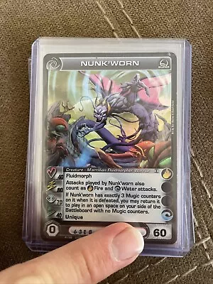 Nunk'worn - Max Power - Super Rare - Chaotic Card - Nm • $19.99