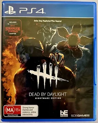 Dead By Daylight: Nightmare Edition | Stranger Things | Sony Playstation 4 PS4 • $119.99