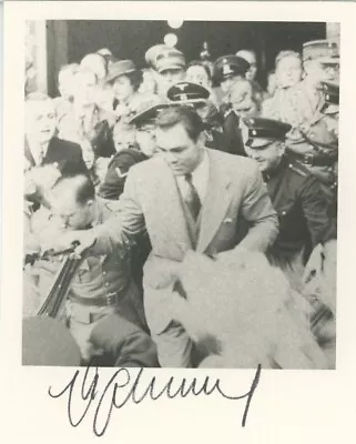 Max Schmeling- Signed Vintage Photograph (Heavyweight Champ 1930 & 1932) • $60