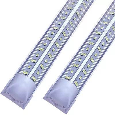 8Ft LED Shop Light Fixture 144W Linkable T8 LED Tube Lights For Garage 8 Foot   • $219.89