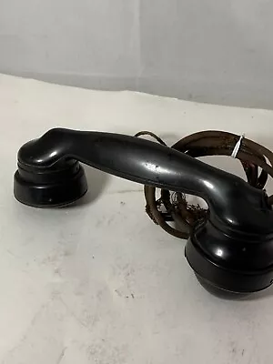 Vintage WESTERN ELECTRIC E1 Telephone Handset USA 🇺🇸 (UNTESTED GOOD CONDITION) • $36