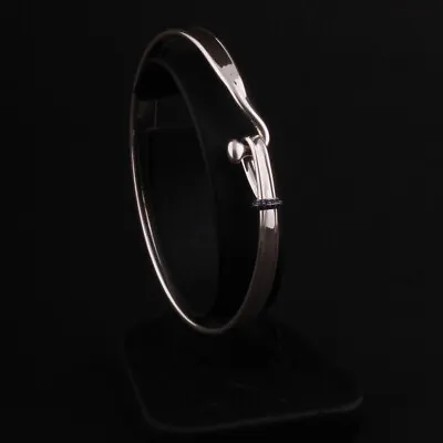 Georg Jensen Sterling Bangle # 204. TORUN. Vivianna Torun. Medium. NEW! 10010514 • $759