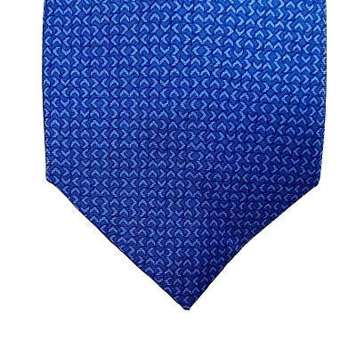 Michael Kors Mens Tonal Geo Silk Classic Neck Tie Blue 3 1/8  • $14.97