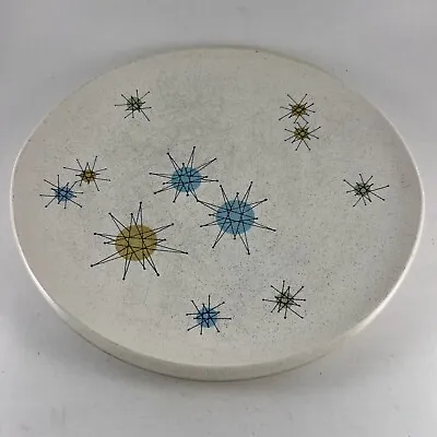 Vintage Franciscan Atomic Starburst 10.75” X 10.25” Oval Dinner Plate • $69.95