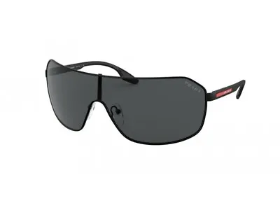 $320.91 • Buy Prada Linea Rossa Sunglasses PS 53VS  1BO5S0 MATTE BLACK Black Grey Man