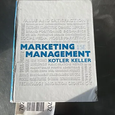 Marketing Management 15E  By Kevin Keller And Philip Kotler (2014 Hardcover) • $29.95