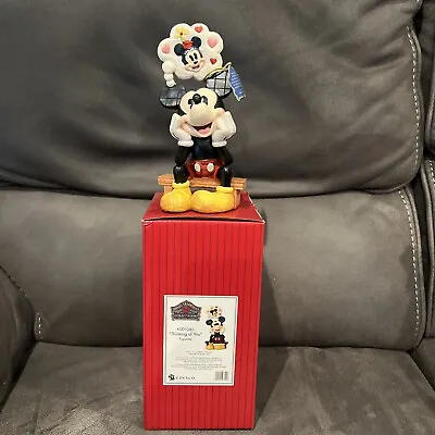 Jim Shore Disney Traditions Mickey Mouse  Thinking Of You   6001281 • $57