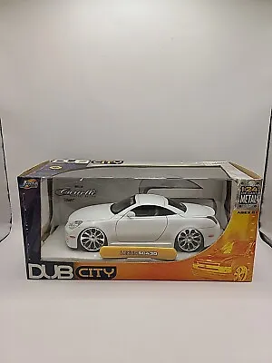 OPEN BOX! JADA DUB CITY  LEXUS SC430. 1/24 SCALE White Excellent Condition • $49.99