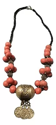 Handcrafted Moroccan African Artisan Berber Necklace • $23.89