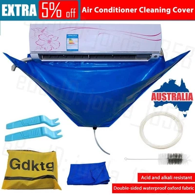 $23.65 • Buy Waterproof Wash Cover Air Conditioner Cleaning Bags Wall Mounted Protectors Kits