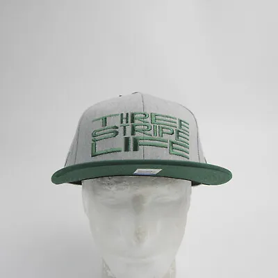 Miami Hurricanes Adidas Snap-Back Hat Unisex Gray/Green New • $16.24