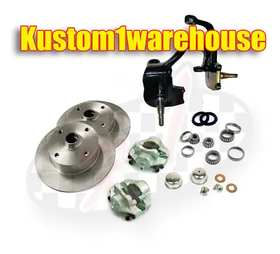 VW Front 3  Raised Lifted Spindle Disc Brake Conversion Kit 4 X130 Volkswagen • $714