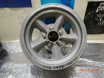 VINTAGE E-T SUPER 14x6 TORQ-THRUST WHEEL 5 On 4.5/5 On 4.75/5 On 5  FORD CHEVY • $99.99