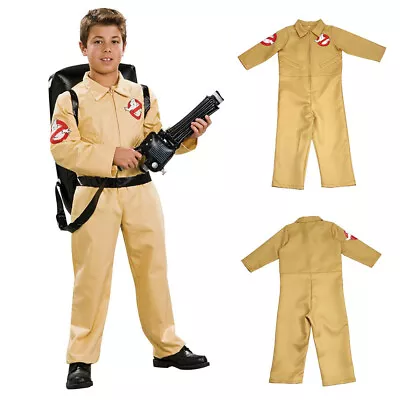 Ghostbusters Costume Fancy Dress 1984 Jumpsuit (No Backpack) For Kids Children • $31.11