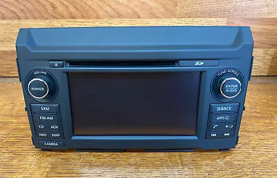 NEW 2016-2019 Nissan Titan XD Radio AM/FM/XM CD Navigation Radio Touchscreen OEM • $465