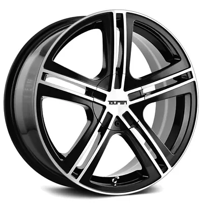 Touren TR62 16x7 4x100/4x4.5  +40mm Black/Machined Wheel Rim 16  Inch • $111.99