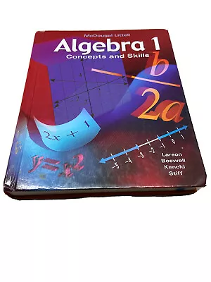 McDougal Littell Algebra 1: Concepts And Skills  Algebra 1: Concepts And Skills • $5.90