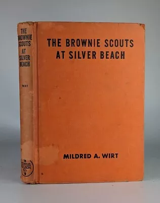 The Brownie Scouts At Silver Beach By Mildred A. Wirt 1952 Edition HC Book • $12.95