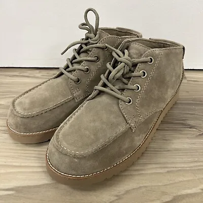 Koolaburra By UGG Kiran Chukka Boot Tan Suede Men's Size 9 S/N 1105990 NWOB • $50