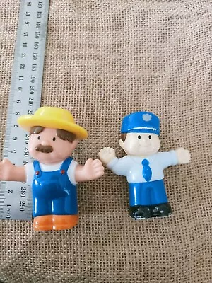 FARMER And Bus Driver Small Mini 7cm TALL FIGURE TOYS • $5.60