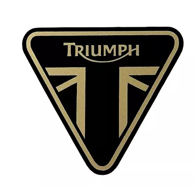 Triumph Sticker ×2  59mm X 53mm Decal For Bikes And Helmets • £4.49