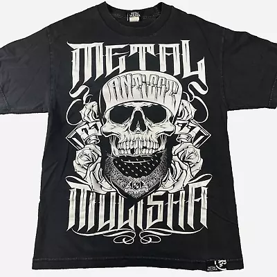 Metal Mulisha Shirt Men's Medium Anti Establishment Graphic MotoX Extreme Sports • $13.22