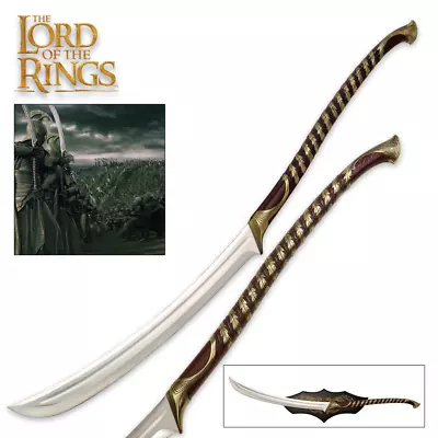 The Lord Of The Rings High Elven Warrior Sword Elves Sword Replica LOTR Sword • $190