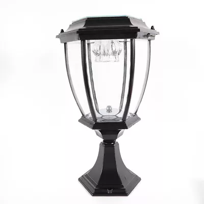 Outdoor Yard Light LED Solar Power Lantern Landscape Pillar Post Lamp Waterproof • $42