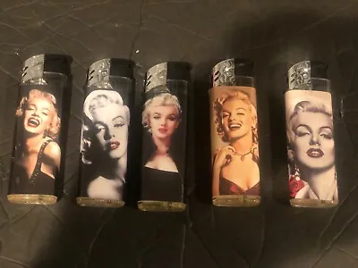 5 Pack  Marilyn Monroe Lighters Colored Pocket Size #2 • $8.79