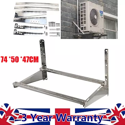 £38 • Buy Air Conditioner Support Bracket Wall Mounting Stainless Steel Rack 74*50*47cm