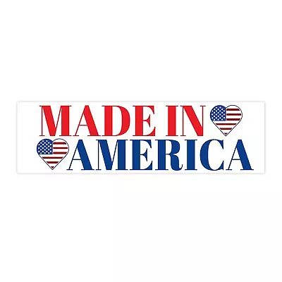 Made In America Bumper Sticker • $7.28