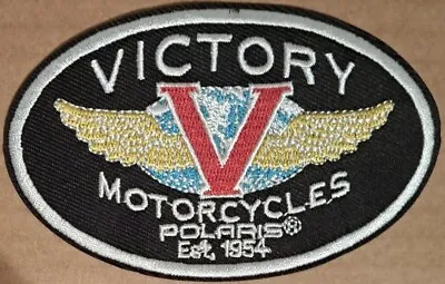 Victory Motorcycles Embroidered Iron On Patch • $6.80