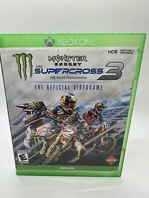 Monster Energy Supercross - The Official Videogame 3 - Microsoft Xbox One • $8.99