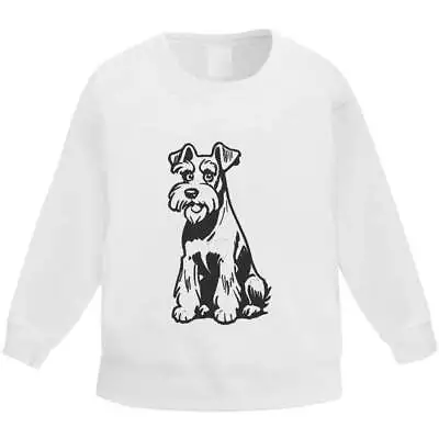 'Miniature Schnauzer Dog' Kid's Sweatshirt / Sweater / Jumper (KW046095) • $16.41