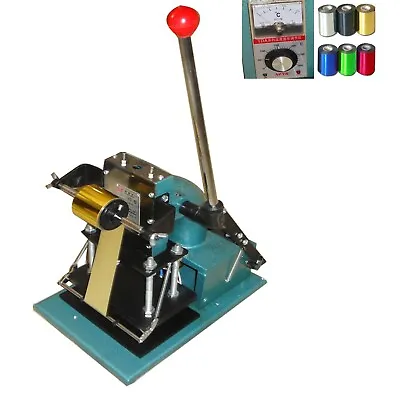 4.5''x7'' Manual Hot Foil Stamping Machine For PVC Leather Bronzing Machine 110V • $358.05