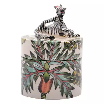 Zebra Jewelry Box - Ardmore Ceramics  • $495