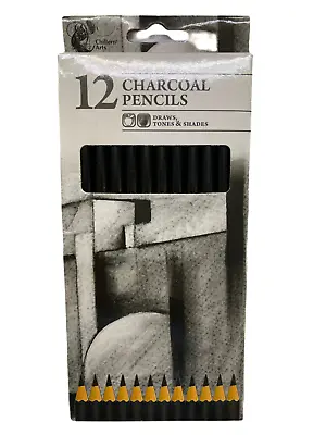 SKETCHING PENCILS Drawing Tones Shades Artist Graded Studio Watercolour 12pks • £2.69