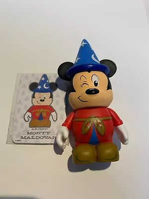 Disney Vinylmation Park Set 5 WINKING SORCERER MICKEY Complete With Card • $10