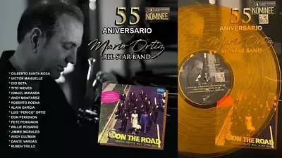 Mario Ortiz All Star Band - 55 Aniversario - 33RPM Yellow Vinyl/Numbered (2020) • $44.99